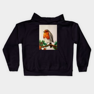 Robin Red Breast Kids Hoodie